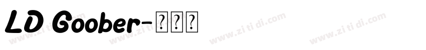 LD Goober字体转换